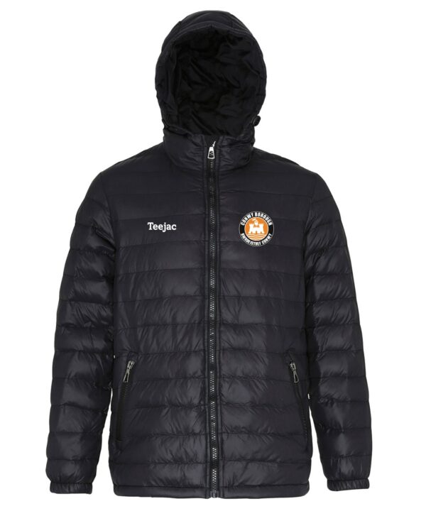 Conwy Borough FC Junior Contoured Hooded Jacket