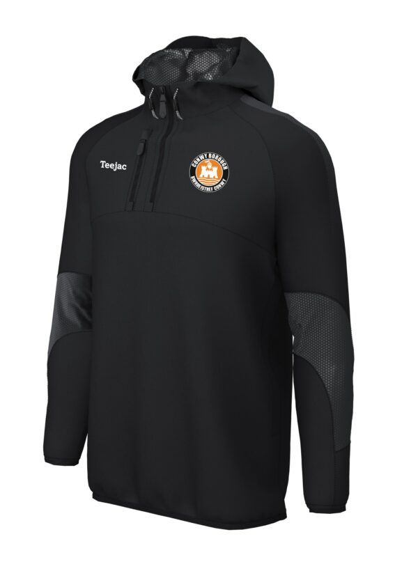 Conwy Borough FC Junior Pro 1/4 Zip Hooded Jacket