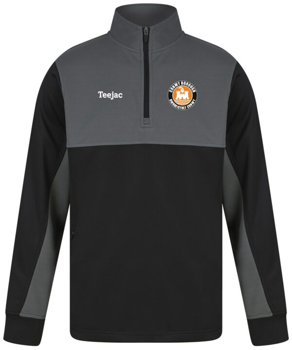 Conwy Borough FC 1/4 Zip Tracksuit Top