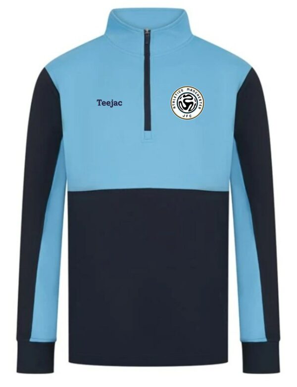 Athletico Manchester JFC Kids 1/4 Zip Track Top